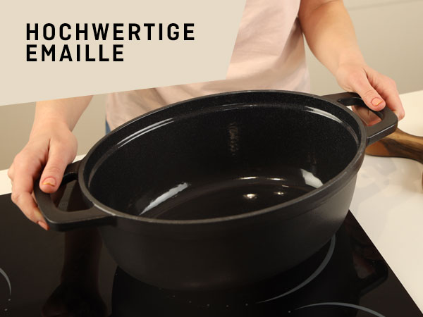 Emaillierte Oberfläche