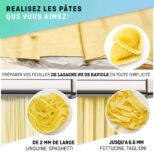 VeoHoe achine à pâtes anuelle avec séchoir - Acier Inoxydable Outil