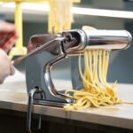 VeoHome Machine à pâtes Manuelle avec séchoir - Acier